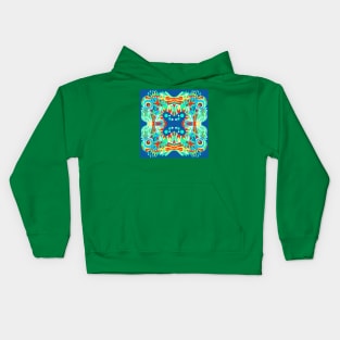 paranormal alien knight ecopop Kids Hoodie